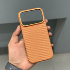 ICON CARBON CASE - ORANGE ( No. 3059 ) Mobile Case by CoverMeUp - Style 3