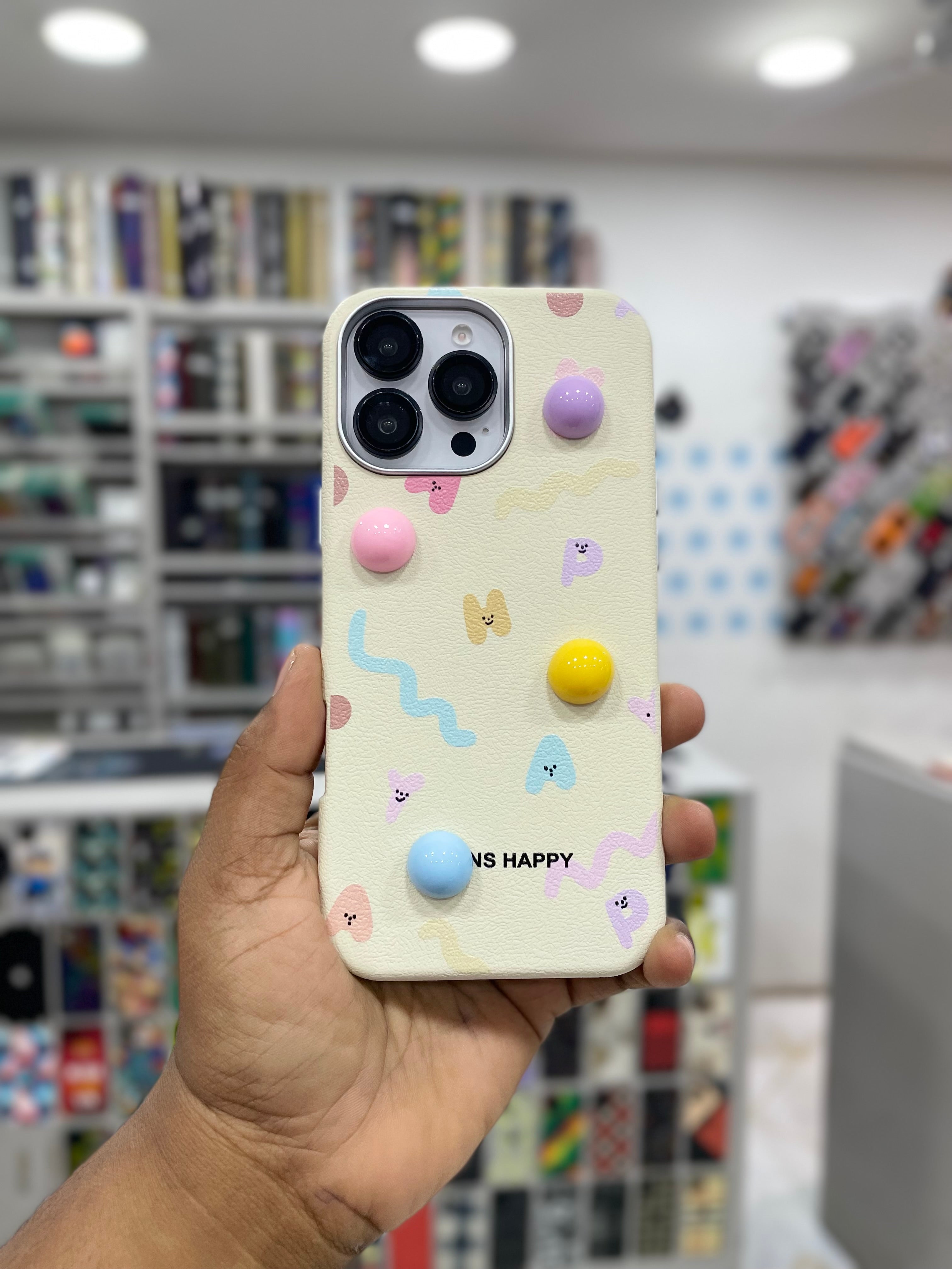 Protective Apple iPhone Back Cover - Fancy Premium Hard Case for iPhone - Style 2