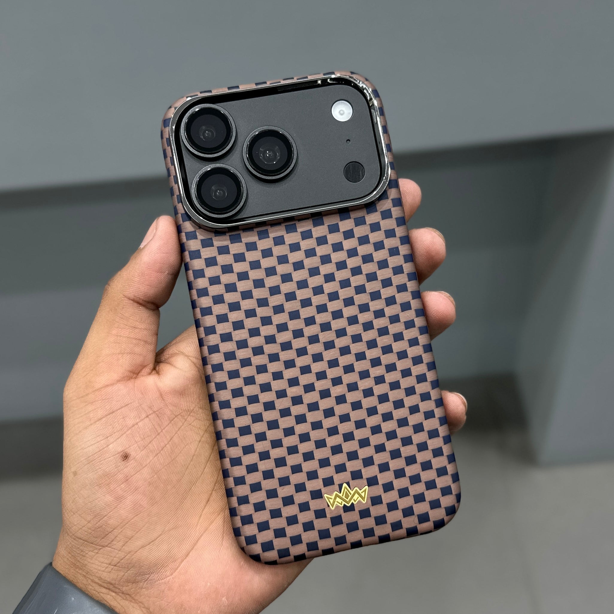 JIN JIANG REAL CARBON CASE - BROWN ( No. 3868 )