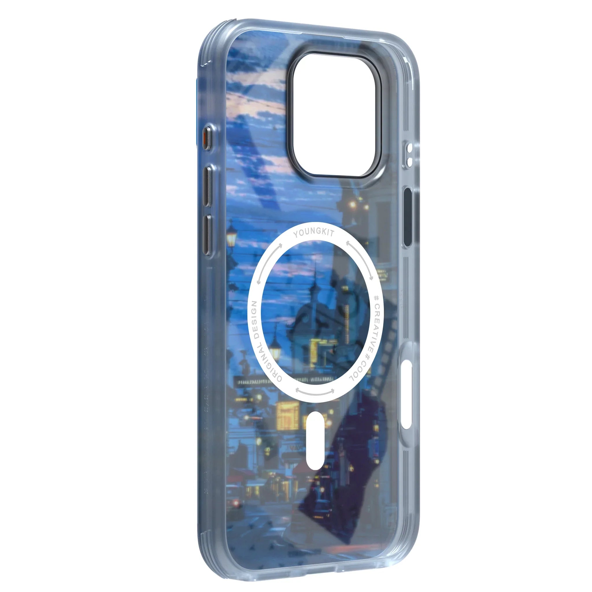 YOUNGKIT City Series Where Urban Vibes Stick City Sunset Case for iPhone 16 Pro