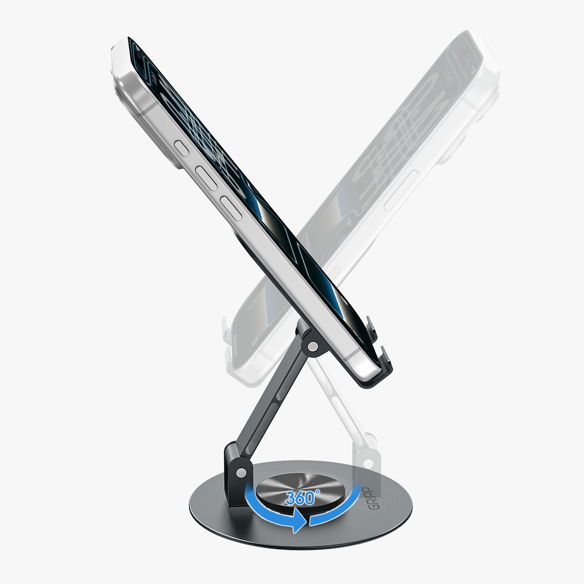 GRIPP Mini Mount Mobile Universal Stand - Gray