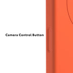 YOUNGKIT Morandi Silicon Case for iPhone 17 Pro (ORANGE)