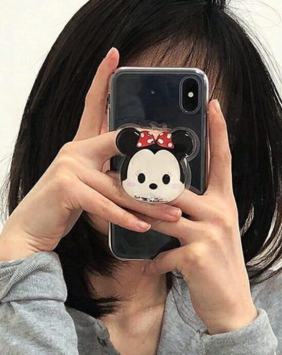 Soft Custom Slim Cases With Mickey Phone Holder Mobile Case by CoverMeUp - Style 2