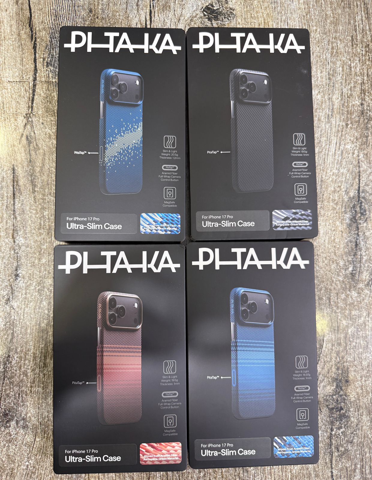 Original pitaka ultra slim carbon fibre case