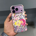 LUXO MAGSAFE CASE - PINK FLOWERS ( No. 4063 ) Mobile Case by CoverMeUp