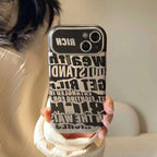 Protective Apple iPhone Back Cover - 3D RICH Designer Silicon Case for iPhone 15 Pro - Style 2