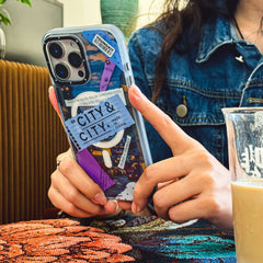 YOUNGKIT City Series Where Urban Vibes Stick City Sunset Case for iPhone 16 Pro
