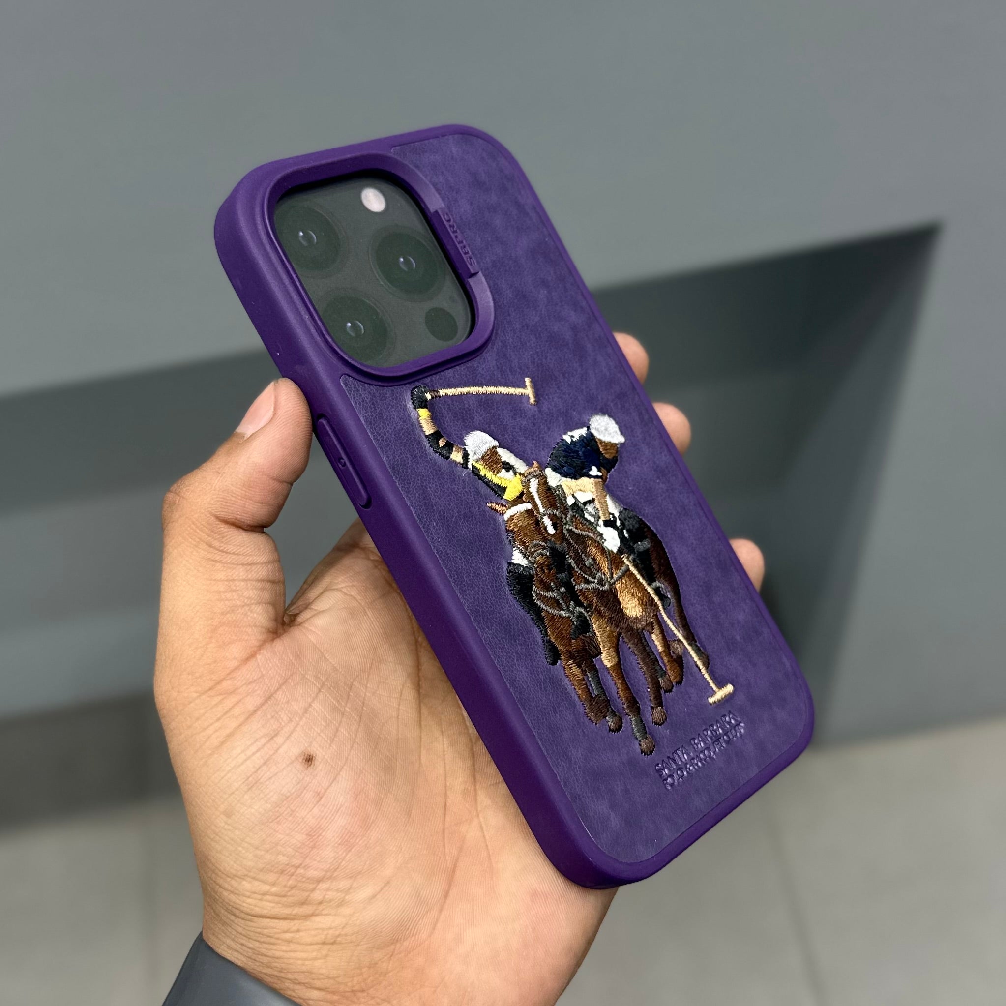 S B JOCKEY CASE - PURPLE JOCKEY ( No. 2937 ) Mobile Case by CoverMeUp - Style 2