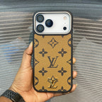 LogoLuxe Leather iPhone 17 Series Case