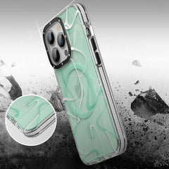 Youngkit Water- Ink Series Cover for iPhone 13 Pro | Green