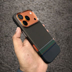 LUXO CARBON MAGSAFE CASE - BOOM BROWN