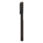 Protective Apple iPhone Back Cover - Premium Carbon Fiber MagSafe Slim Fit Hard Case for iPhone - Style 4