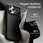 Aulumu A17 Vegan Leather Case for iPhone 17 Pro | MagSafe