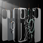 Protective Apple iPhone Back Cover - Youngkit Water- Ink Series Cover for iPhone 13 Pro | Green - Style 3