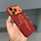 LUXO HORSE P MAGSAFE CASE - RED ( No. 3541 )