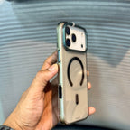 Protective Apple iPhone Back Cover - ClearShield Black Tint MagSafe iPhone 17 Pro Case - Style 2