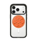 Snappy Sticky MagSafe Grip Stand Pop Socket (Orange)