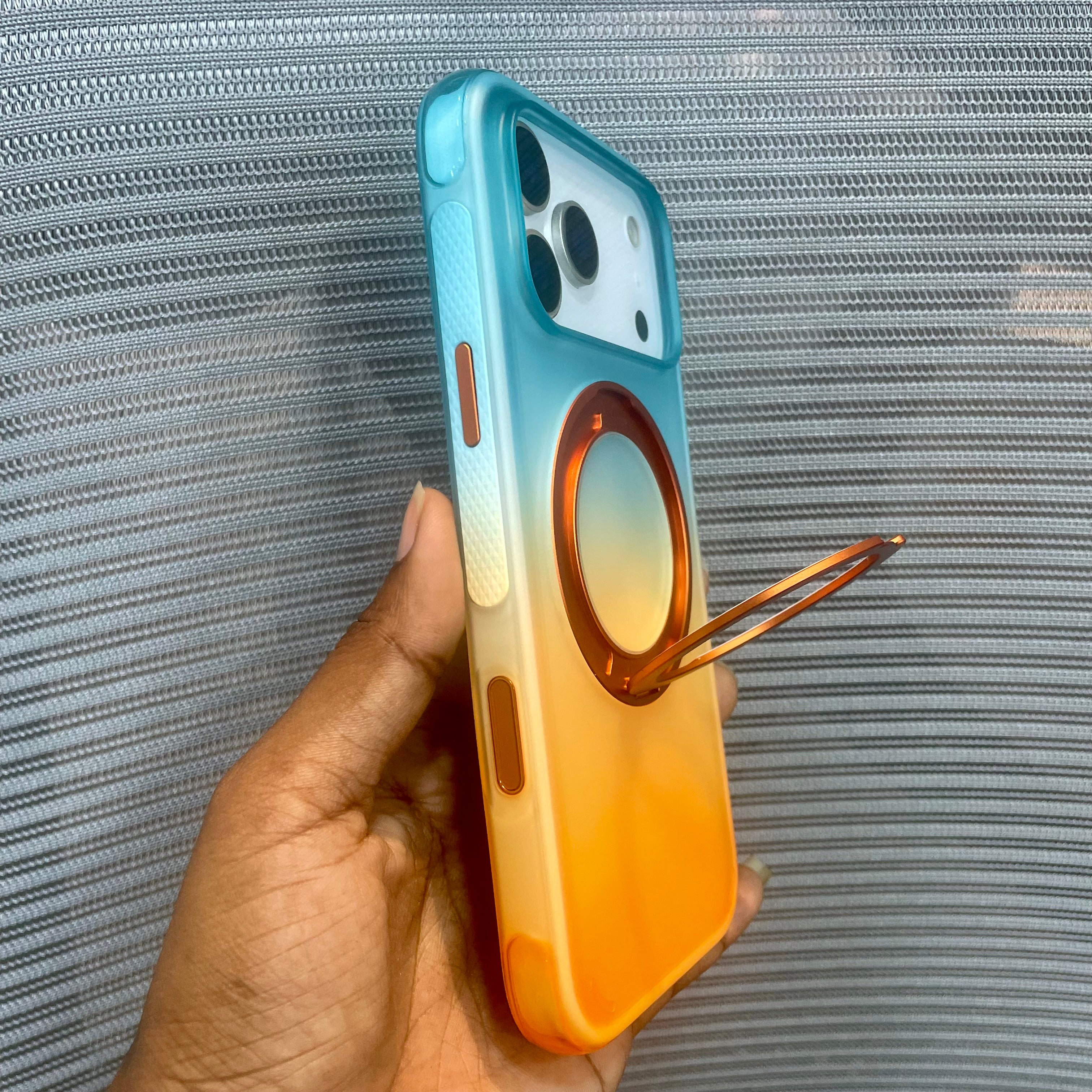 Gradient Matte Stand MagSafe iPhone 17 Pro Max Case