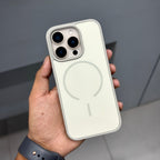 HAMURU SKIN FEELCASE MAGSAFE - BEIGE ( No. 2380 ) Mobile Case by CoverMeUp