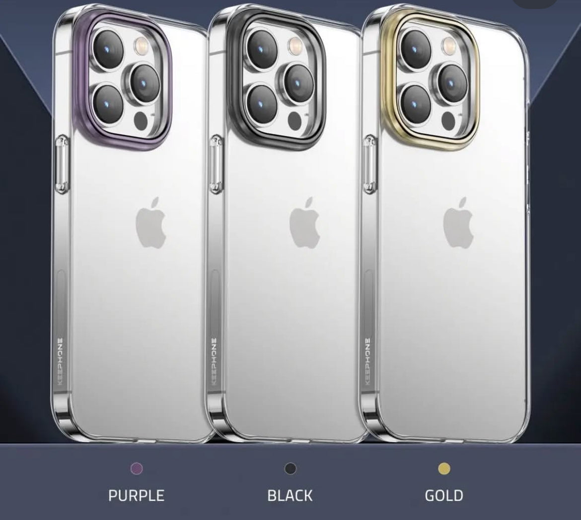 Keephone Dazzle Series Transparent Case for iPhone