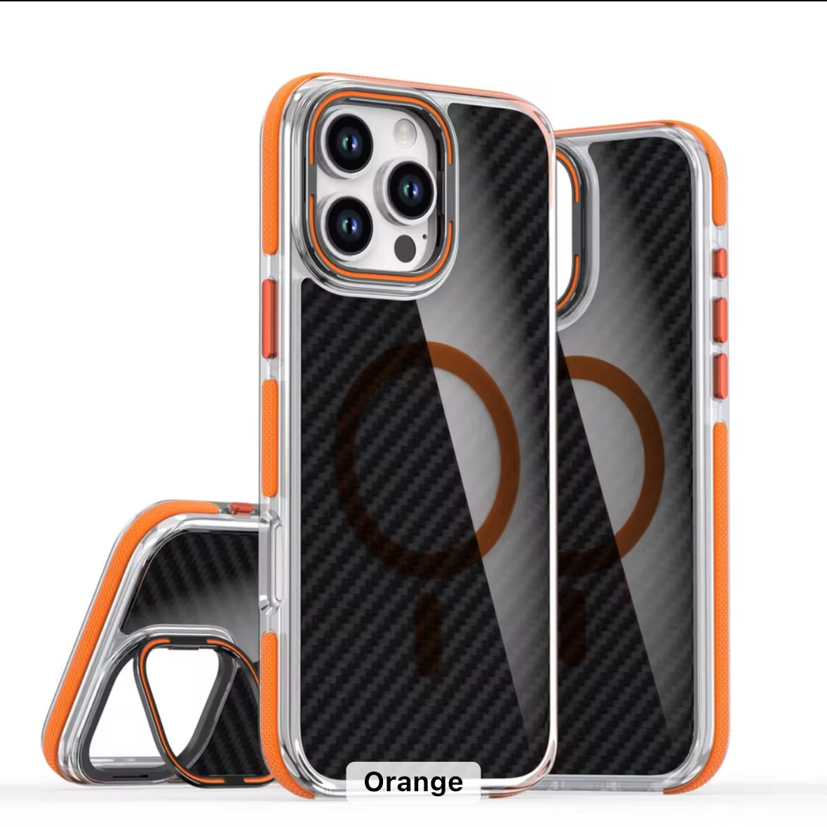 Protective Apple iPhone Back Cover - CarbonStand MagSafe iPhone Case - Style 4