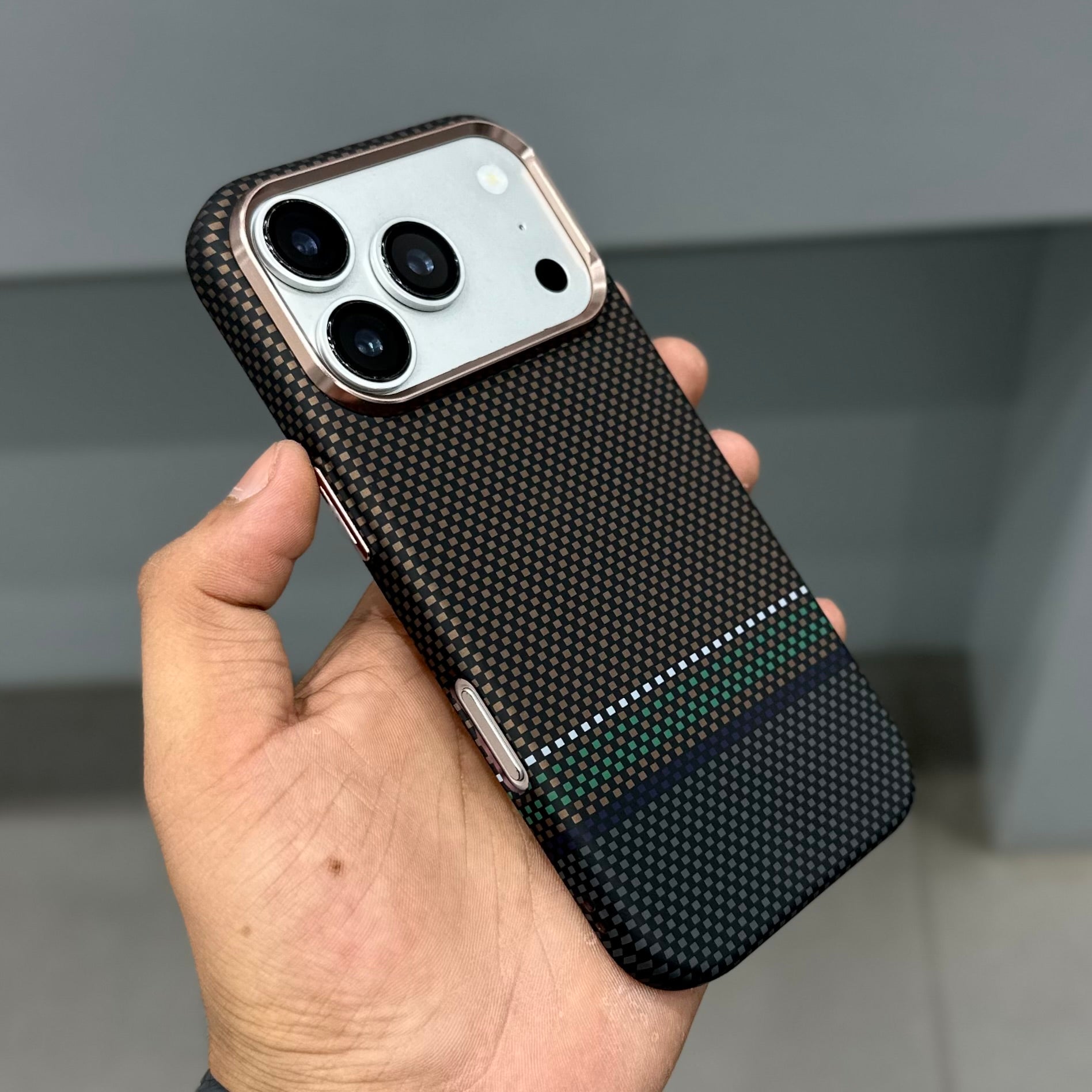 LUXO MAGSAFE CASE BOOM BROWN ( No. 3689 )