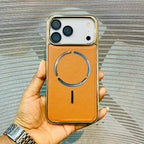 LeatherAura MagSafe Protective iPhone 17 Pro Max Case