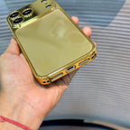 Protective Apple iPhone Back Cover - GoldMirr Classic iPhone 17 Series Case - Style 7