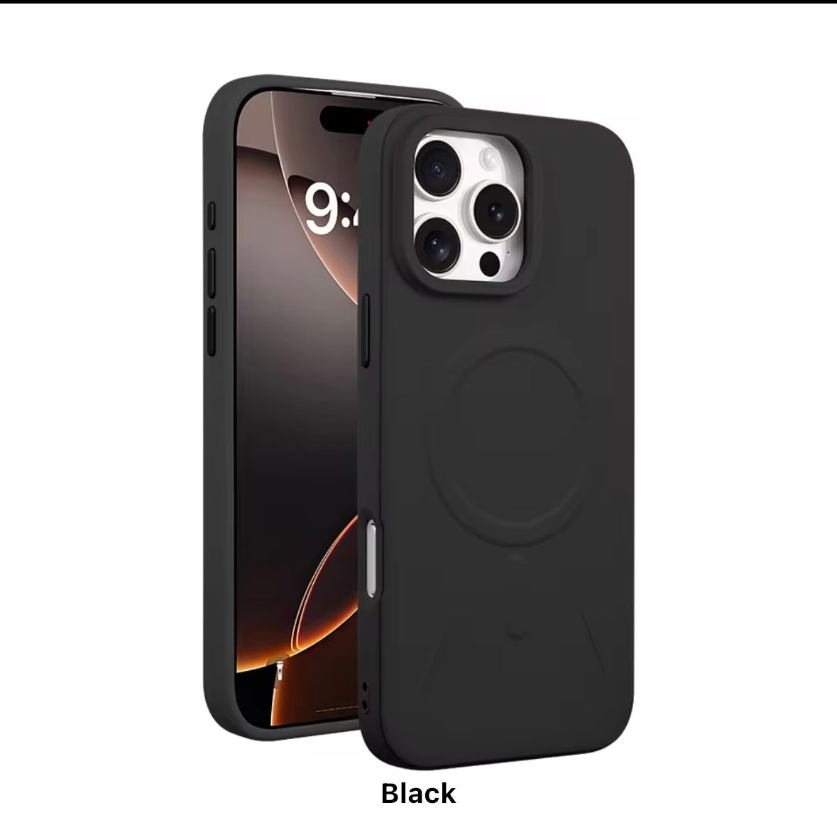 Protective Apple iPhone Back Cover - MagSafe Hard Case for iPhone - Style 6