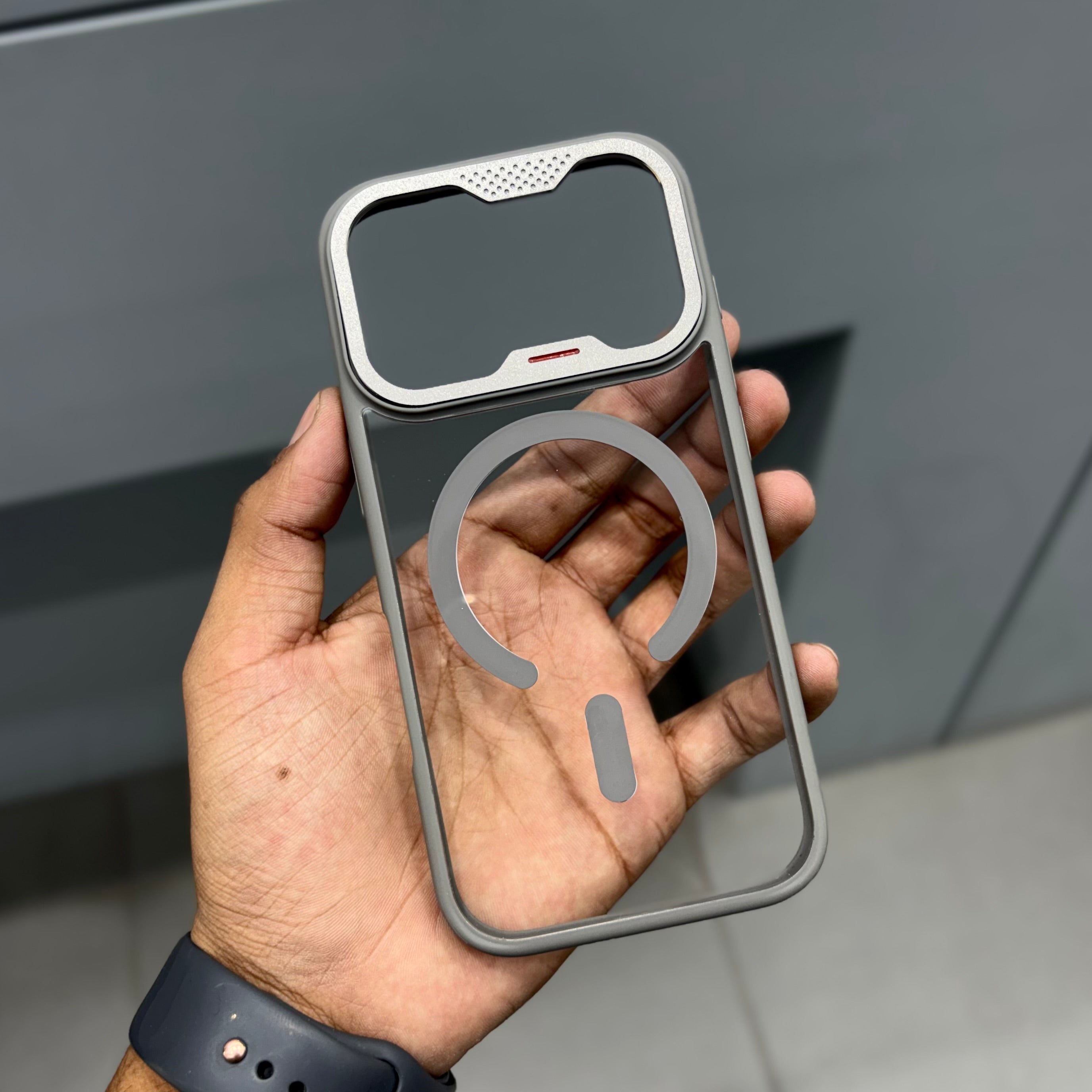 NYJOY ARMOD CAM CASE -GREY( No. 2411 )