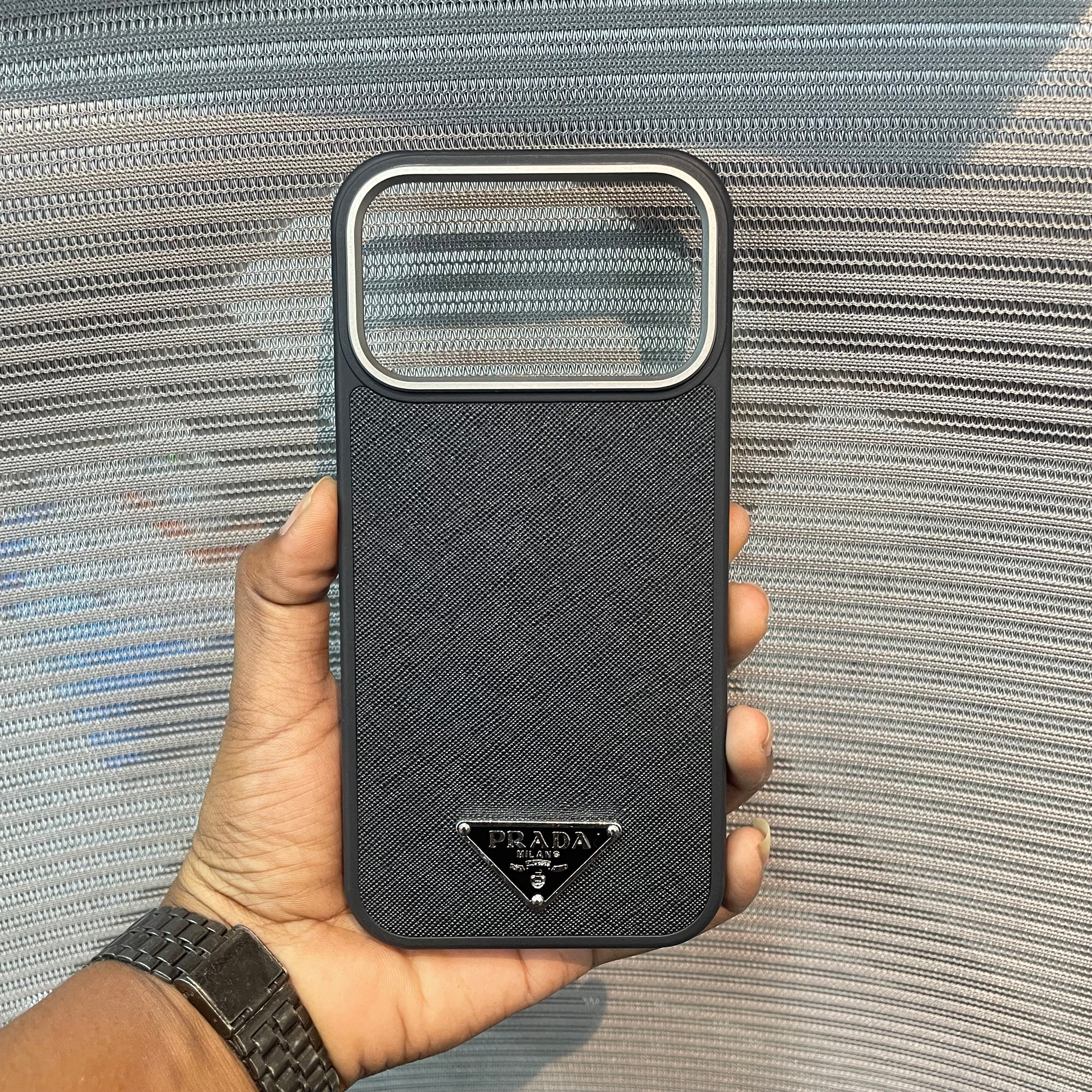 LogoLuxe Leather iPhone 17 Series Case