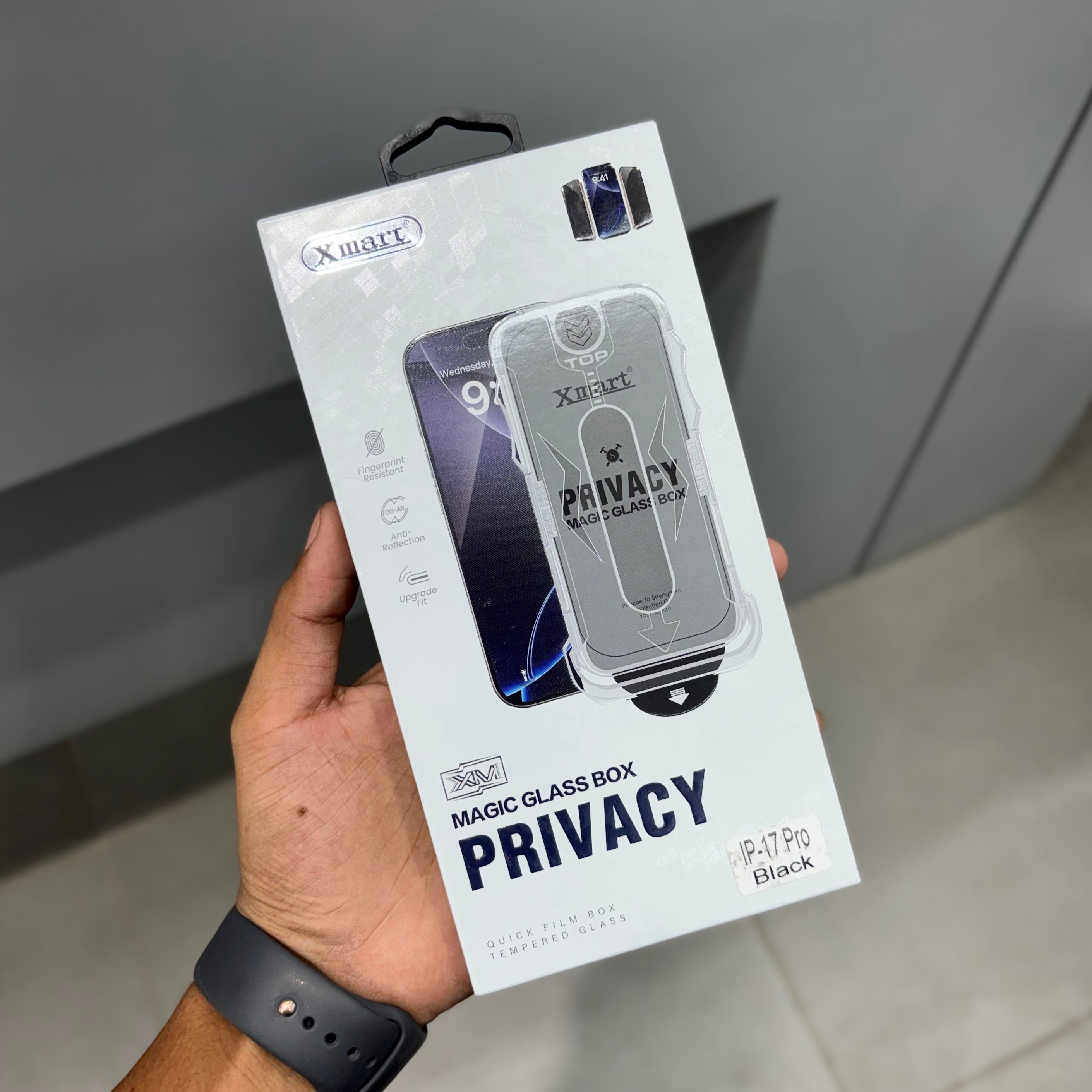 Xmart Magic Box Glass - Privacy ( No. 2177 ) Mobile Case by CoverMeUp - Style 2