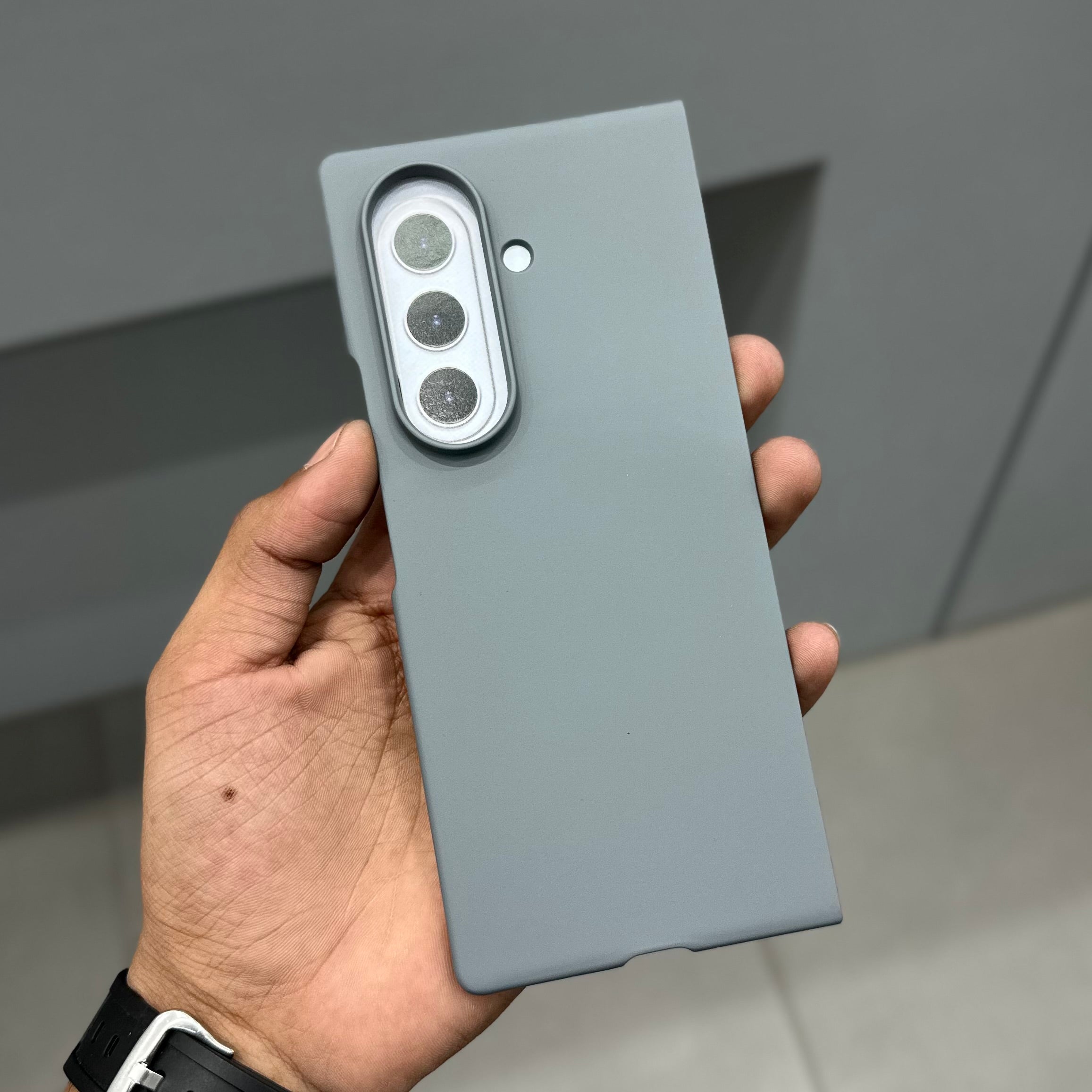 MIDNIGHT SHIELD CASE SAMSUNG - GREY ( No. 2787 ) Mobile Case by CoverMeUp