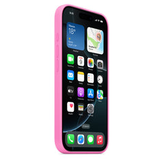 Logo Silicon Case for iPhone 16 (Peony)