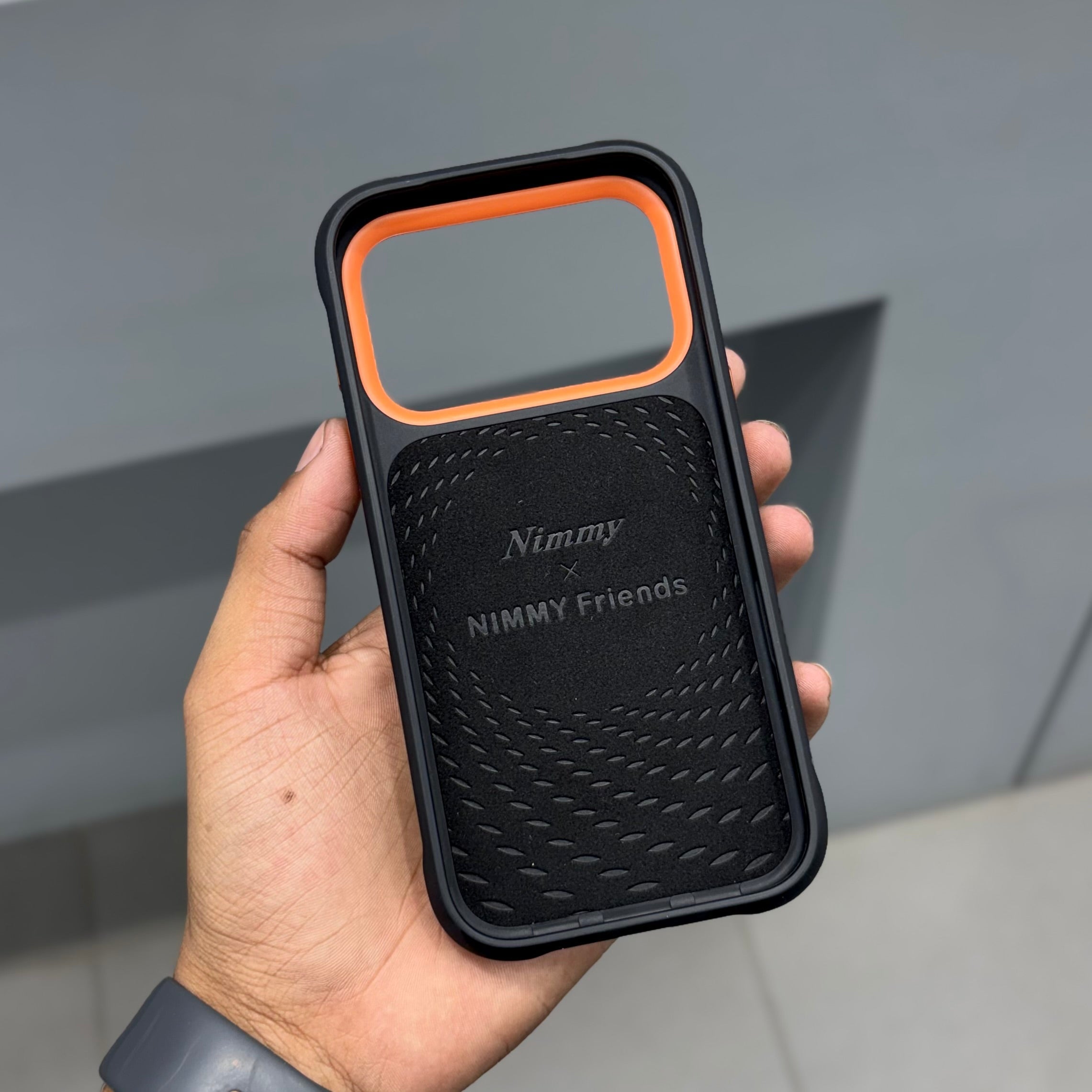 NIMMY GORILA CASE - BLACK ORANGE ( No. 2540 )
