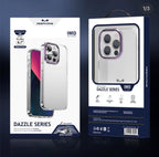 Protective Apple iPhone Back Cover - Keephone Dazzle Series Transparent Case for iPhone - Style 3