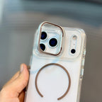 Protective Apple iPhone Back Cover - FrostStand MagSafe iPhone 17 Case - Style 8