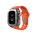 Aulumu A01 Case with Band for Apple Watch Ultra 1/2/3 | Titanium Cover | FKM Band