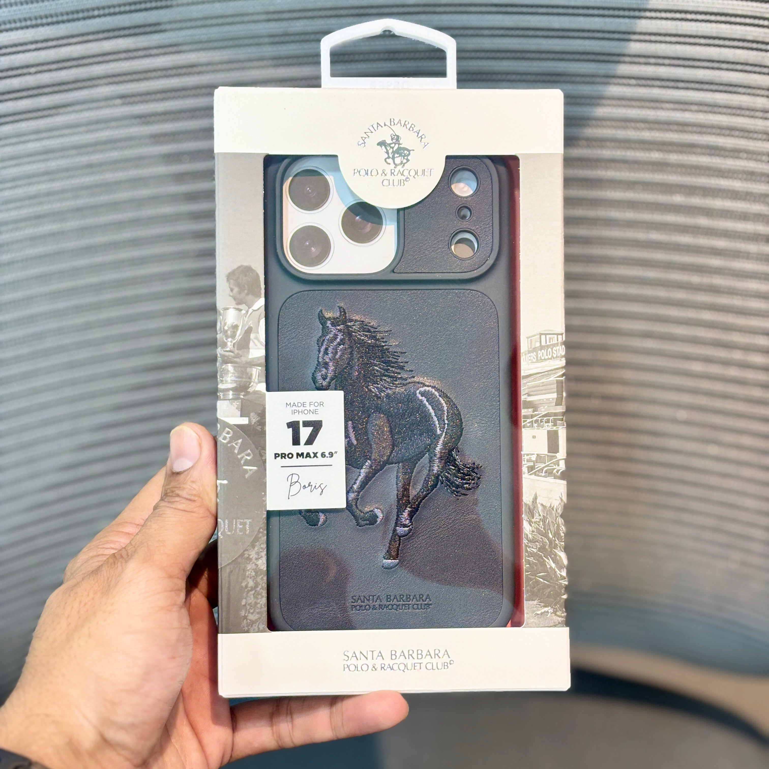 Aristo Polo Leather iPhone 17 Pro Max Case