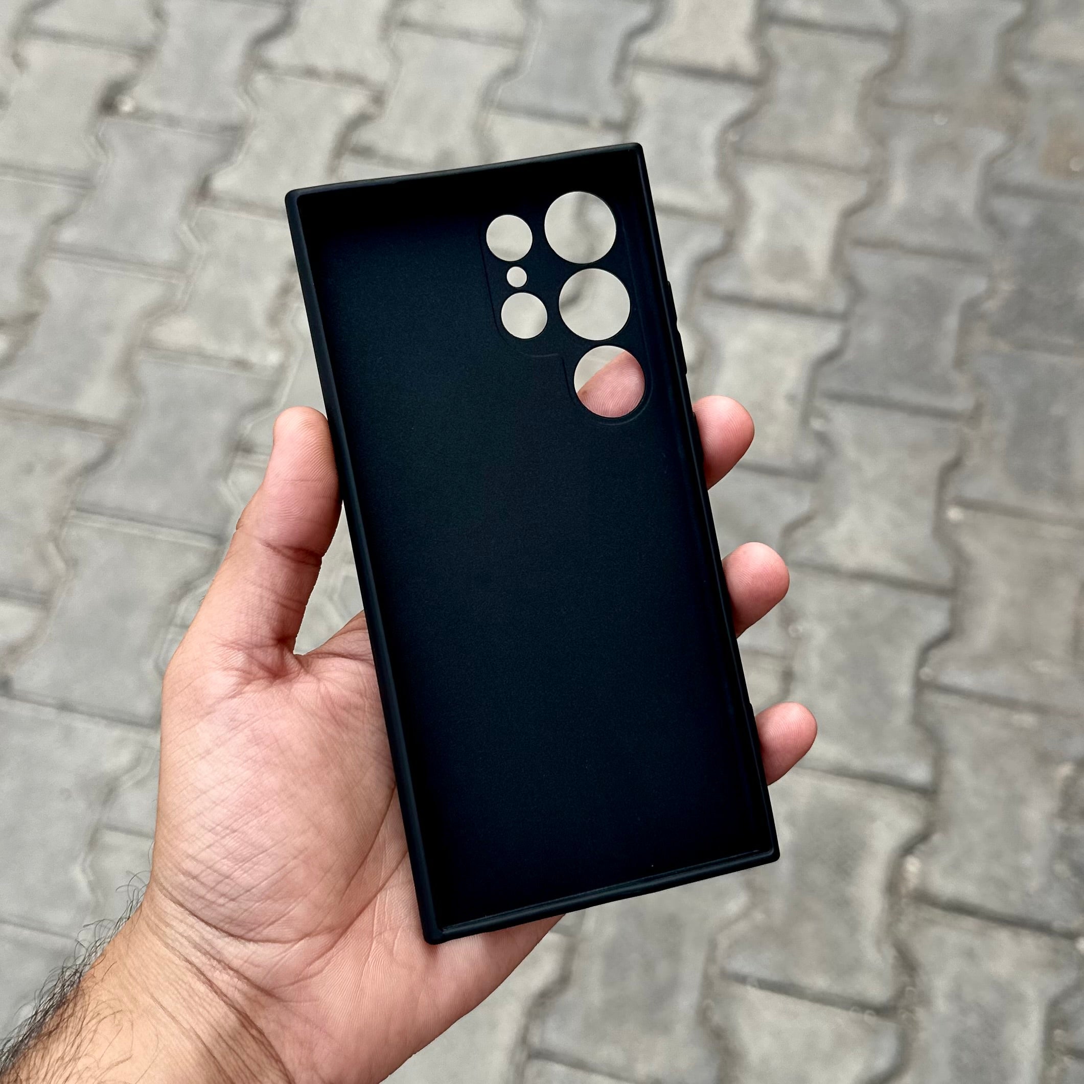 Matt Black Case-Samsung ( No. 1866 )