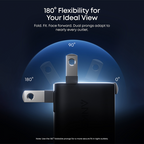 Anker Nano Charger (45W, Smart Display, 180° Foldable)
