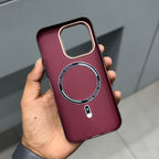 FREE AIR RED Down Wave with Magsafe ( No. 2264 ) Mobile Case by CoverMeUp - Style 3