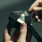 Aulumu A09 Geometric Case for AirPods Pro 1/2 | Lock & Lanyard