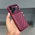 KAJSA VELVET ARMOR WINE RED CASE ( No. 3965 )