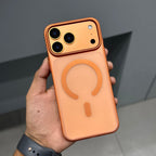 GLACIER SLIM CASE WITH MAGSAFE - ORANGE ( No. 2749 ) Mobile Case by CoverMeUp