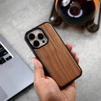 Protective Apple iPhone Back Cover - NaturalWood iPhone Case