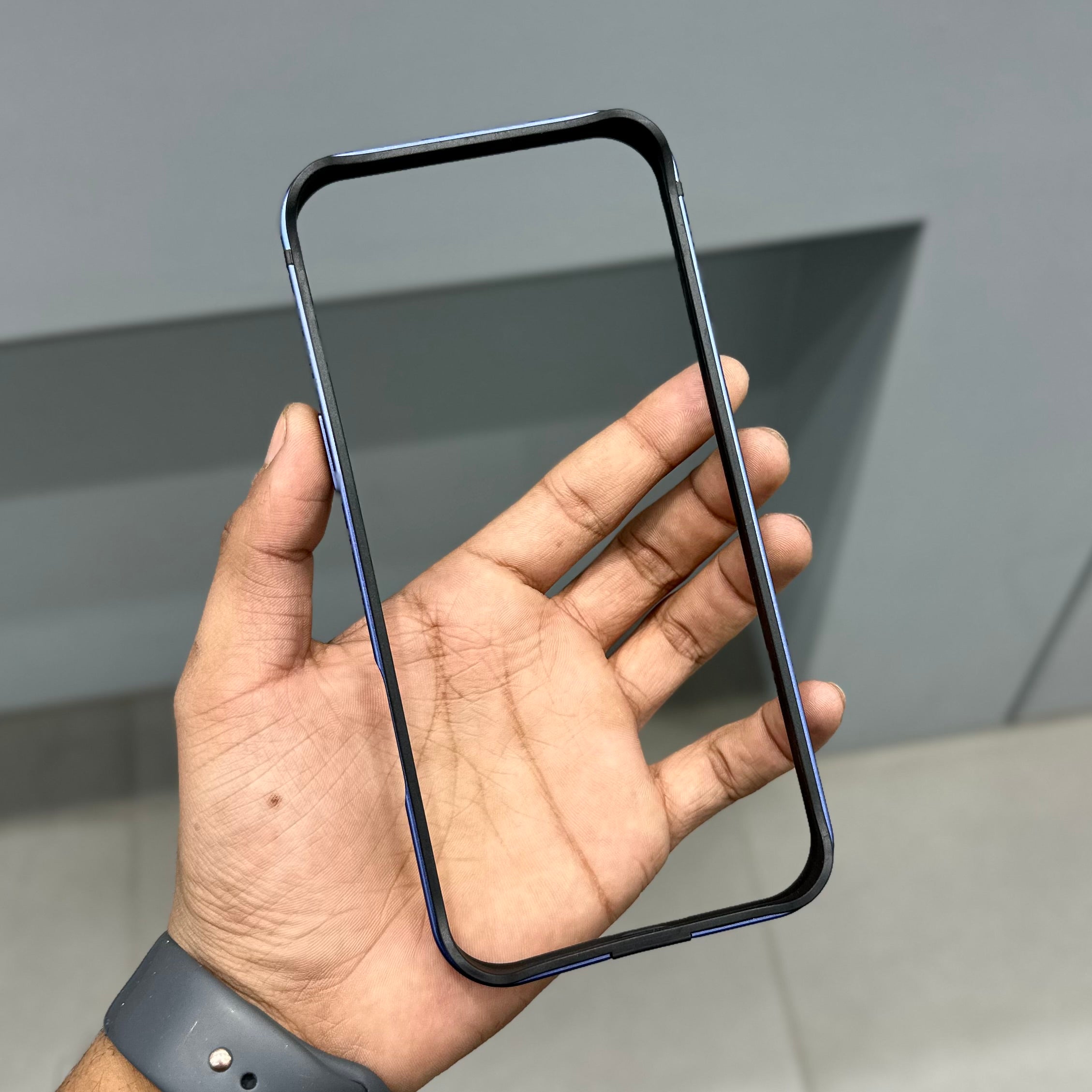 STORE BOX METAL BUMPER - BLUE ( No. 3019 )