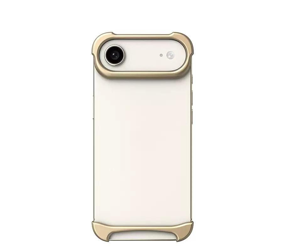Protective Apple iPhone Back Cover - Arc Pulse Metal Case for iPhone - Style 15