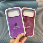 Protective Apple iPhone Back Cover - SilkFur Liquid Silicone iPhone 17 Pro Case - Style 4