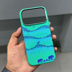LUXO MAGSAFE CASE GREEN ANIMAL ( No. 3688 )
